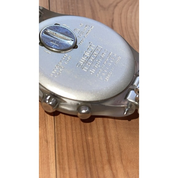 Swatch Irony Diaphane AG 2005 Mens Stainless Steel Wrist Watch - Picture 11 of 11